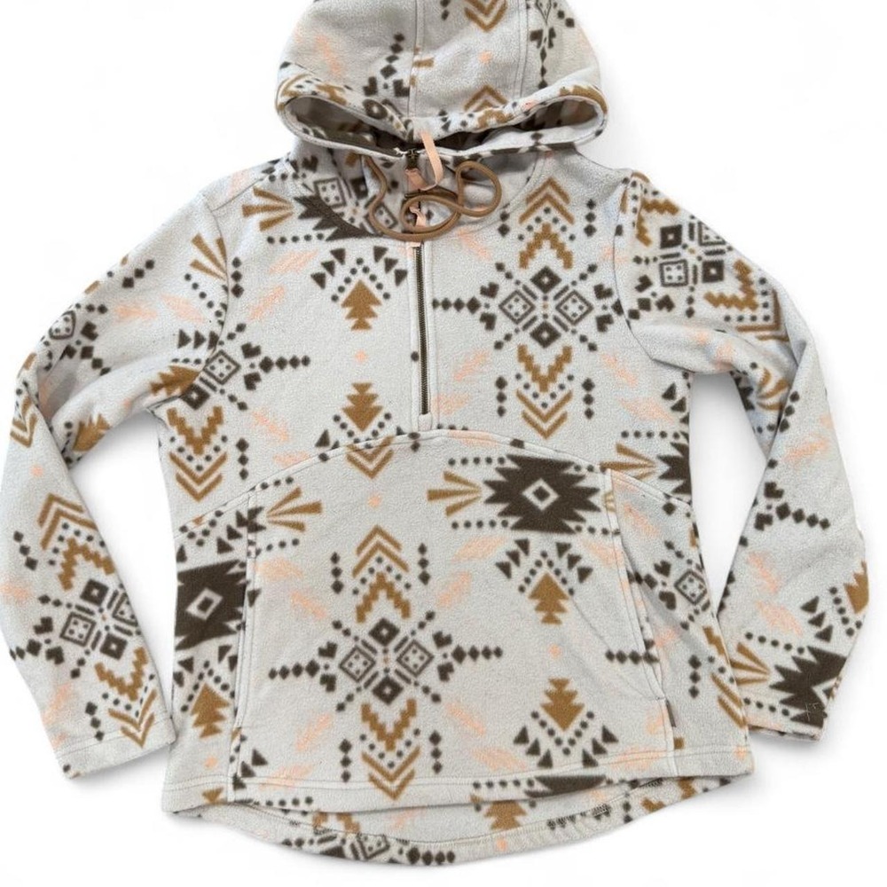 Avalanche Aztec Fleece Hoodie Women's Large